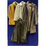 Two Burberry raincoats,