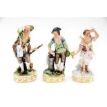 Four boxed Royal Crown Derby figures 'Earth', 'Fire', 'Air' and 'Water',