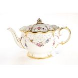 Royal Crown Derby 'Antionette' pattern, large tea pot,