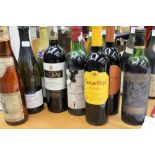 A collection of red wine, including Campo Viejo Reserva, Tempranillo Castillo de Albai Rioja 2006,