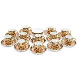 A set of twelve Royal Crown Derby,