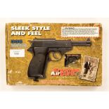 Crossman 338 Co2 Semi Automatic .177 BB repeater Air Pistol. Mint in factory sealed box.