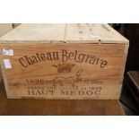 Chateau Belgrave, Haut Medoc 1996, a case,