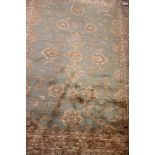 A Ziegler green ground carpet,