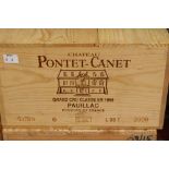 Chateau Pontet Canet, Pauillac 2006, a case,