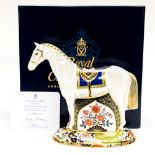 A boxed limited edition Royal Crown Derby 'Race Horse', No.