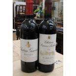 Chateau Giscows, Margaux 1995 and Chateau Prieure Licline,