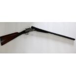 12 Bore double barrel shotgun by Sabel. Serial number 23902.