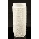 KPM, a Royal Porcelain, white bisque vase, circa 1960s,
