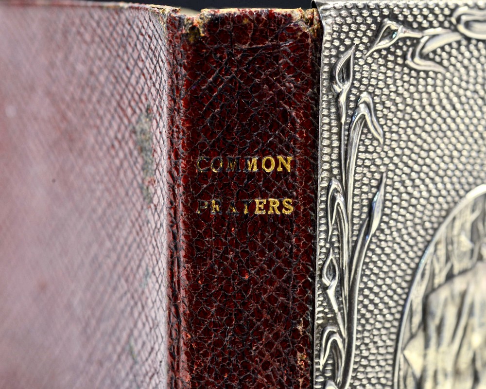 An Arts and Crafts silver covered Book of Common Prayer, - Image 2 of 2