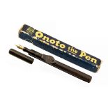 Onoto de La Rue 'the pen' hard rubber case,