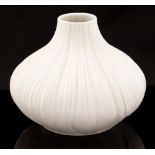 Rosenthal Studio Line bisque vase, ovoid form,