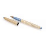 Sheaffer Lady Skripsert, paisley, in blue and gold,