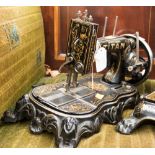 An 1890s Winselmann and Titan German sewing machine