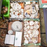 Collection of Royal Doulton ceramics including quantity of Royal Albert 'Country Roses', trinkets,