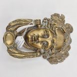 Cast bronze door knocker