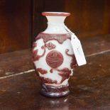 A Chinese Peking type vase,