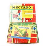 A Meccano Outfit No.4 boxed set.