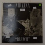 Nirvana 'Beach' Sub Pop USA 'Colour vinyl purple/marble vinyl looks unplayed,