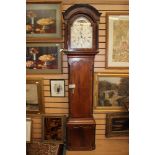 A good George III mahogany eight day longcase clock, the dial inscribed 'Thomas Williams',