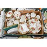 Royal Albert 'Old Country Roses' tea ware,