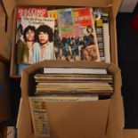 Rolling Stones collection of memorabilia and records, 20 vinyl LPs including Aftermath 'Shadow Ps',