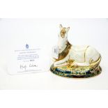 Royal Crown Derby first quality Unicorn, limited edition 1069/2000, boxed,