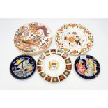 Royal Crown Derby plates and Bjorn Wiinblad, Rosenthal plates, Burton Golf Club,