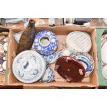 Assorted Oriental and Oriental style ceramics to include ginger jars, vases, plates, bowls,