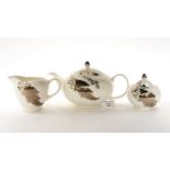 Liberty bone china part tea set including tea pot,