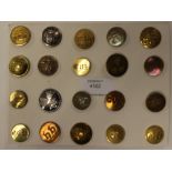 A collection of twenty Hunting Buttons