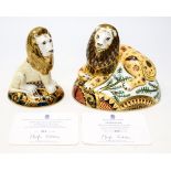 Royal Crown Derby first quality Heraldic Lion, limited edition 606/2000, with Nemean Lion,