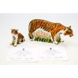 Royal Crown Derby first quality Sumatran Tigress, limited edition 317/950,