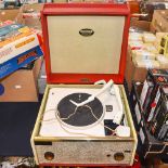 A Dansette Challenge record player - working order,