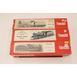 Wills: A collection of three boxed Wills Finecast Kit built locomotives: S.R. Q Class, G.W.R.