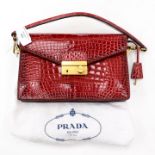 A classic Prada ladies handbag, circa 1990's,