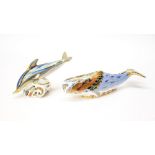 Royal Crown Derby first quality Oceanic Whale, for Collectors Guild,