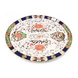 A 19th Century oval Royal Crown Derby Imari Pattern meat dish