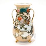 A Noritake two handled vase