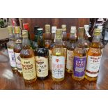 Whisky including Charles House, Prince Consort, Glen Clova, Clan Royal, Scots Grey, King Charles,