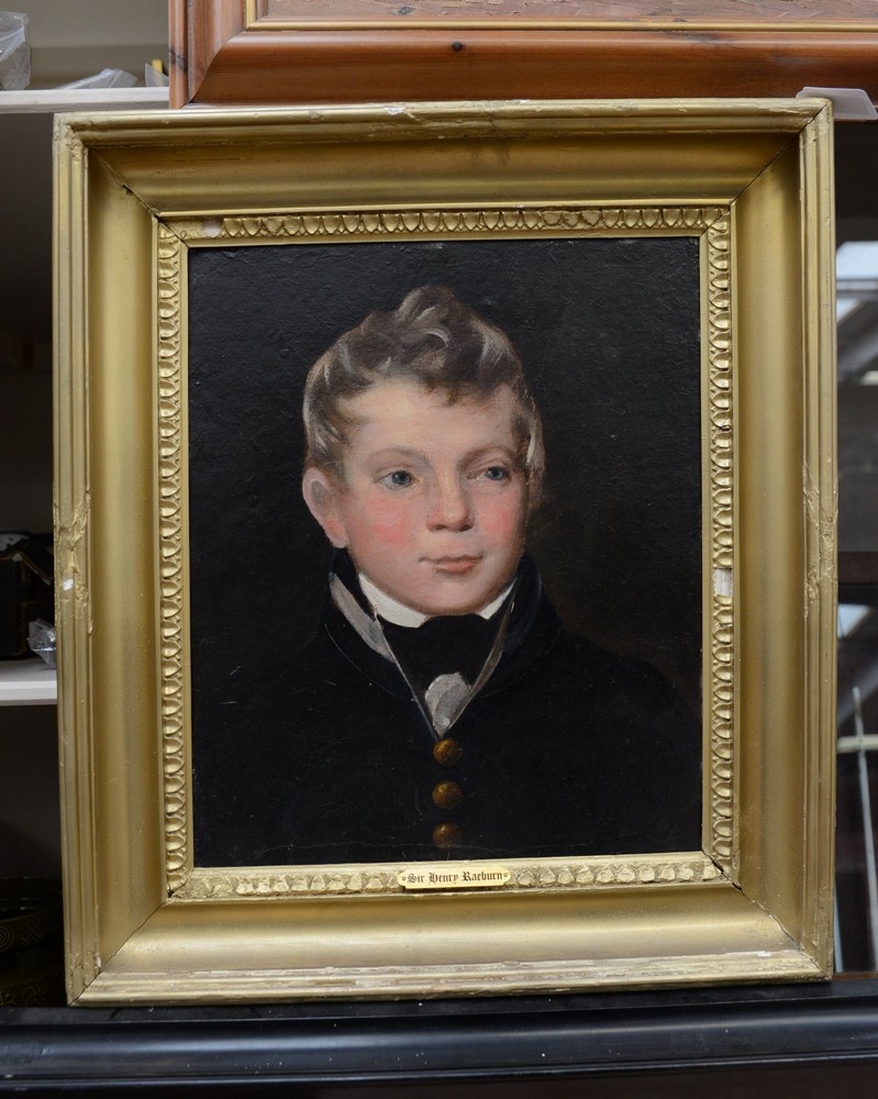 Follower of Henry Raeburn Portrait of a naval cadet, bust length, - Image 2 of 2