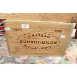 Chateau Duhart Milon, Pauillac 1996, Magnums, a case,