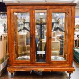 A very large, glass cased balance by Stanton Instruments Ltd,