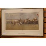 Snaffles, Grand National 1926, 'The Canal Turn', artist proof,