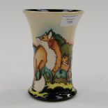 A Moorcroft first quality limited edition 1/30 vase in the 'In The Wild' pattern,