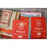 One box of assorted handbooks to include Arsenal interest: 1950-51, 1951-52, 1964-65, 1953-54,