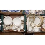 A Minton 'Aragon' pattern part dinner coffee and tea service,