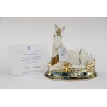 Royal Crown Derby Unicorn 1st quality limited edition 214/2000,