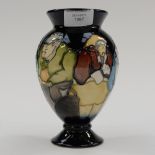 A Moorcroft first quality, limited edition 1/50 vase, 'In The Bus Stop' pattern,