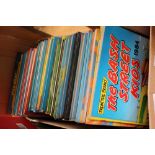 Approx twenty five 1980s comic manuals/albums to include Dandy 1983-86, Beano 1983-86, Beezer,